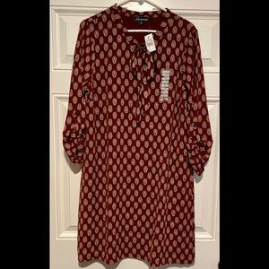 Loramendi Paisley Dress Sz XL